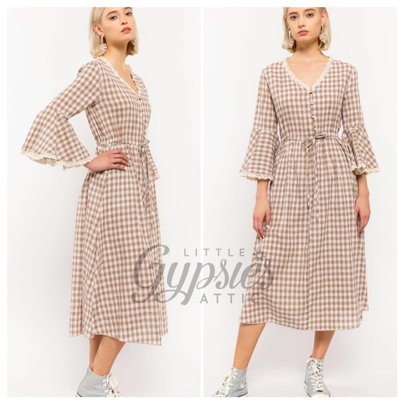 POL Farmhouse Vintage Prairie Dress - Picture 8 of 12